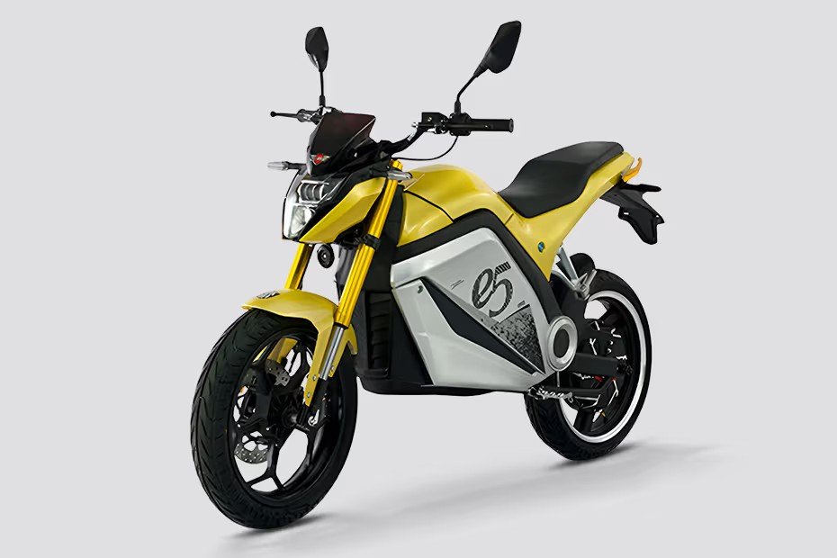 Jhev Delta E5 electric bikes, scrambler bikes