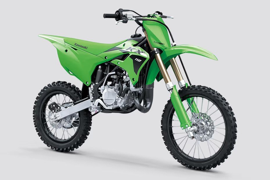 Kawasaki KX112 dirt bikes, off road bikes