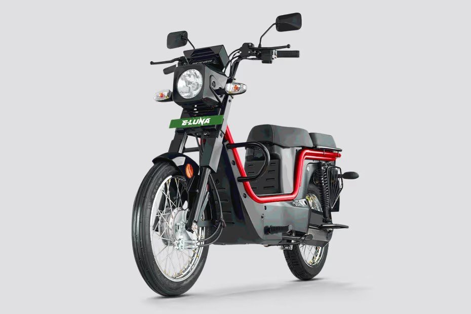 Kinetic Green E Luna Prime electric scooters, moped scooters