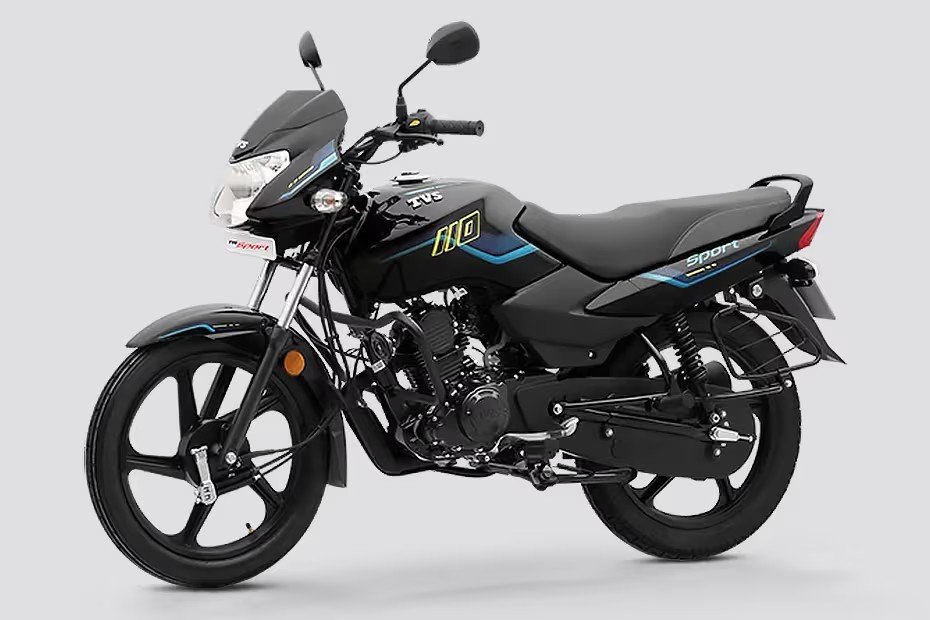 TVS Sport commuter bikes body metal and fibre