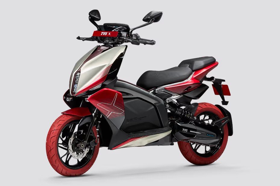 TVS X electric scooters